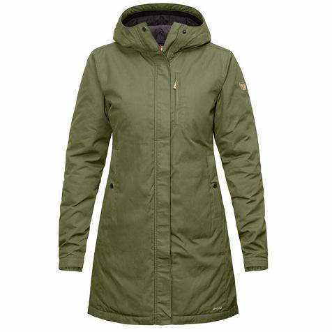 Fjallraven Kiruna Parka Green Singapore For Women (SG-627197)